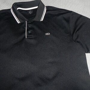 Dockers Lightweight Men's Black Golf Shirt Size Medium (perfect condition)